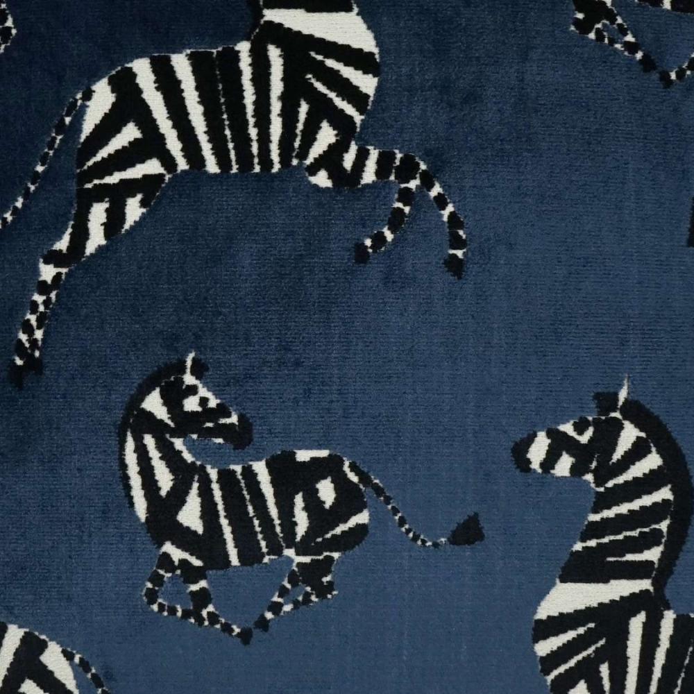 Farlowe-Sapphire 2-Pack Decorative Pillows with Feather Inserts – Soft Viscose Blend Fabric