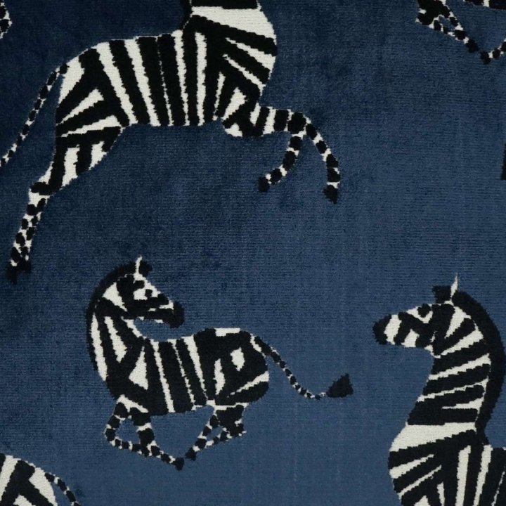Farlowe-Sapphire 2-Pack Decorative Pillows with Feather Inserts – Soft Viscose Blend Fabric
