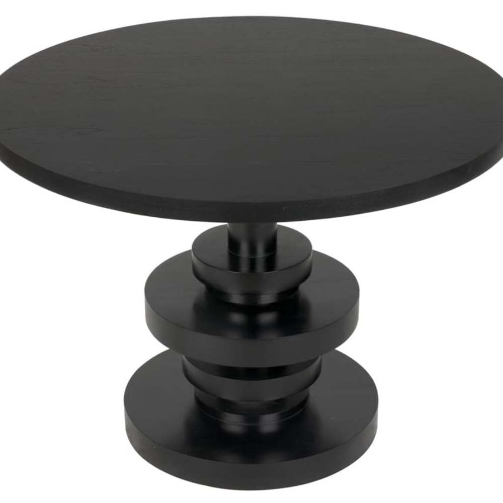 Corum Round Table, Hand Rubbed Black