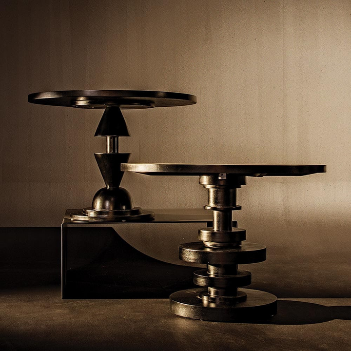 Corum Round Table, Hand Rubbed Black