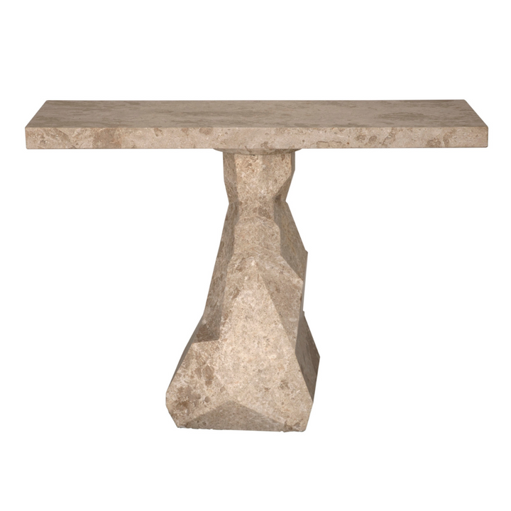 Tilden Console, White Marble