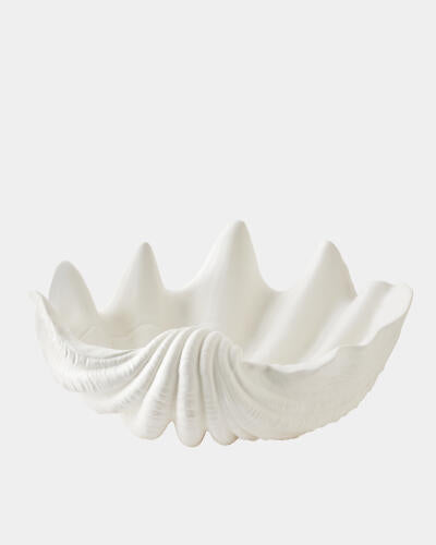 Angled view showing the sculpted waves of the Gigas Bowl