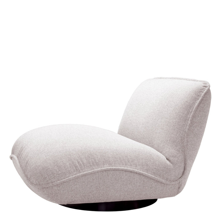 Grey outdoor chair on a white background