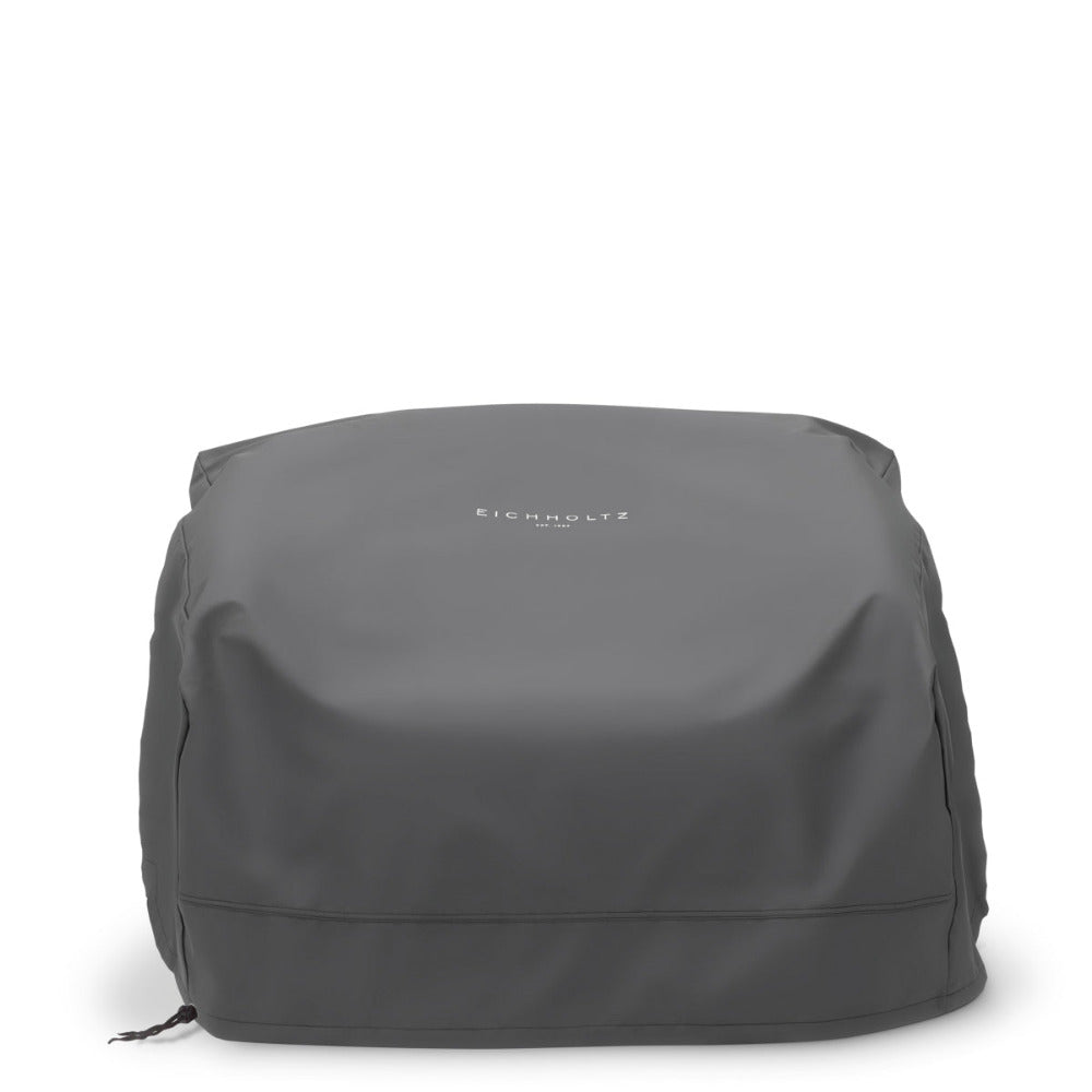 Covered outdoor chair on a white background