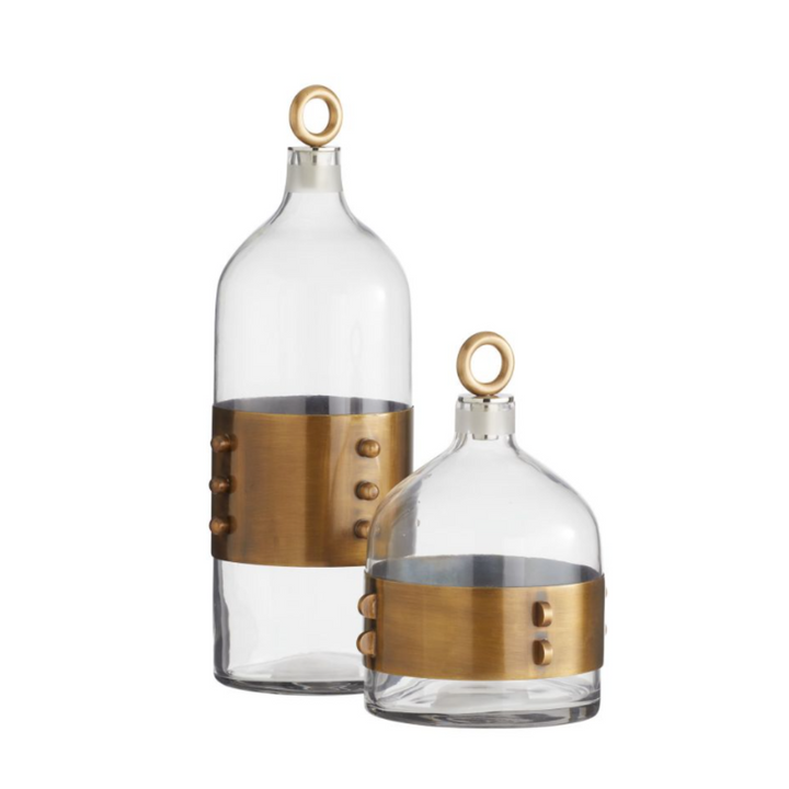 Hancock Decanters, Set of 2