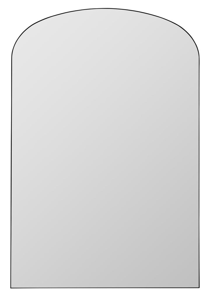 Franco Black Floor Mirror