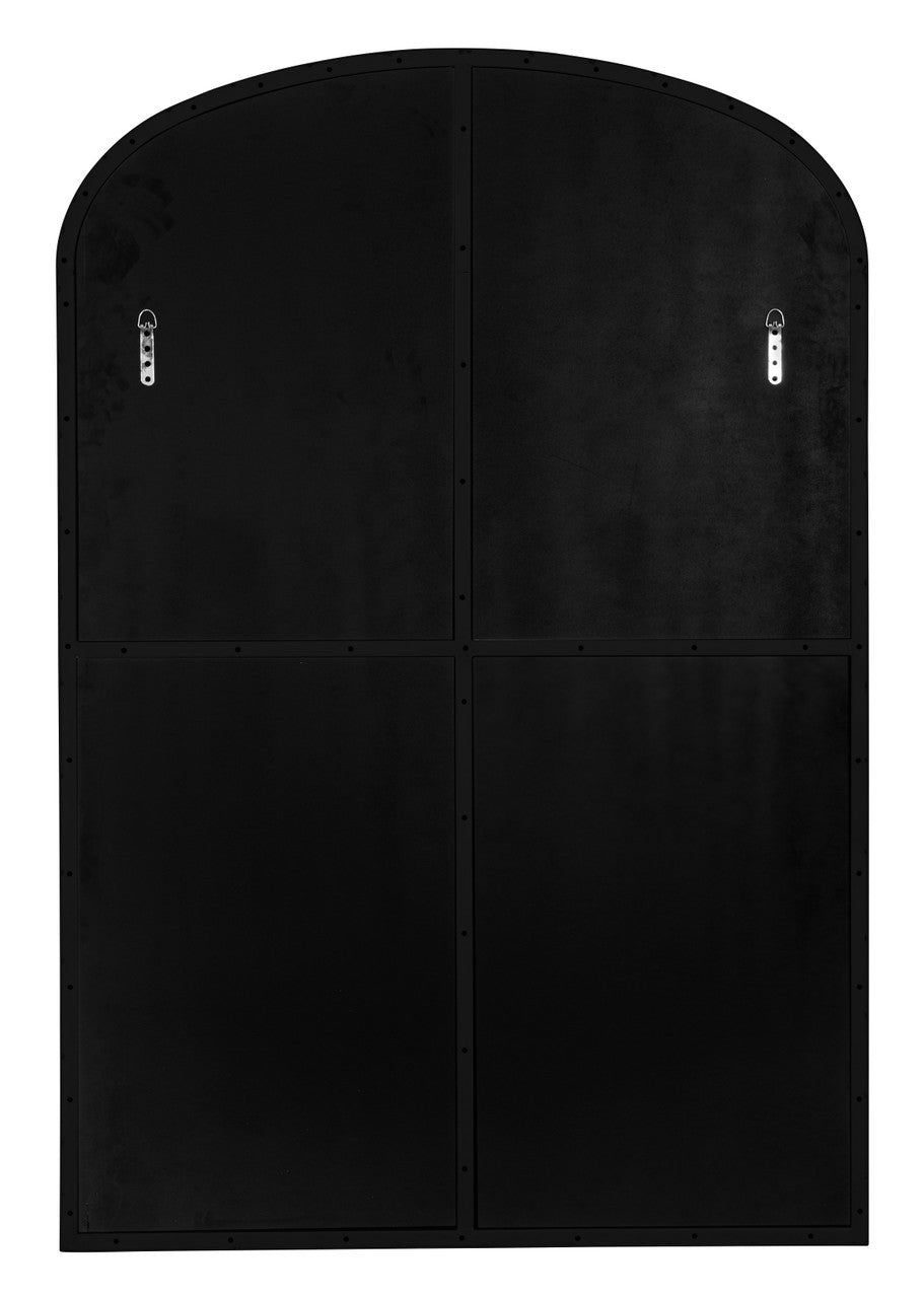 Franco Black Floor Mirror