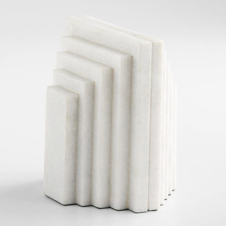 Epilogue Bookends Designed by J Kent Martin | White