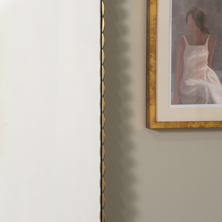 Jules Gold Floor Mirror