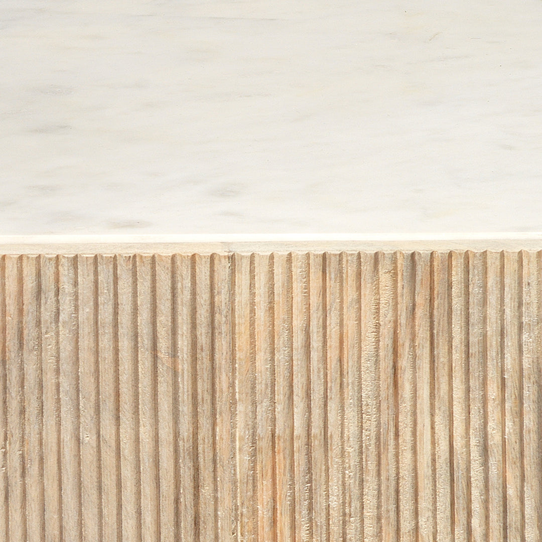 Argan Hexagon Table, Large -ST