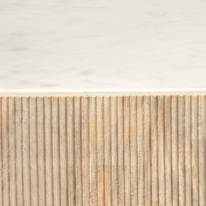 Argan Hexagon Table, Large -ST