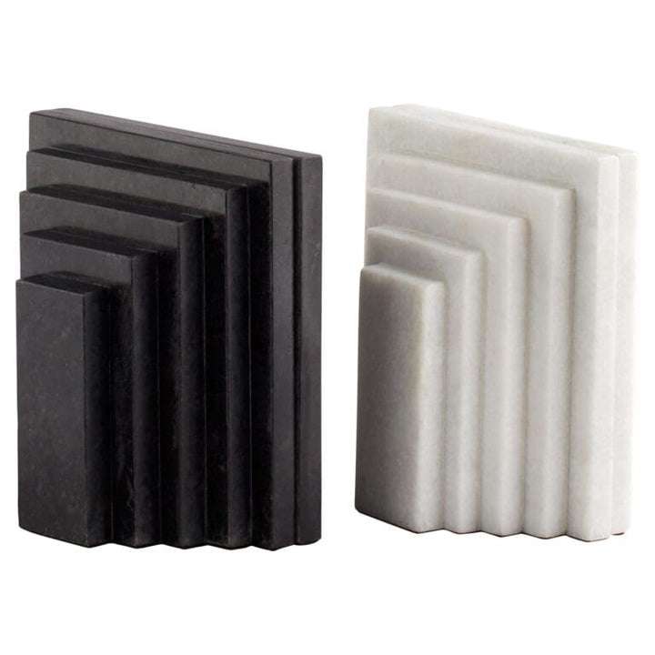 Epilogue Bookends Designed by J Kent Martin | White