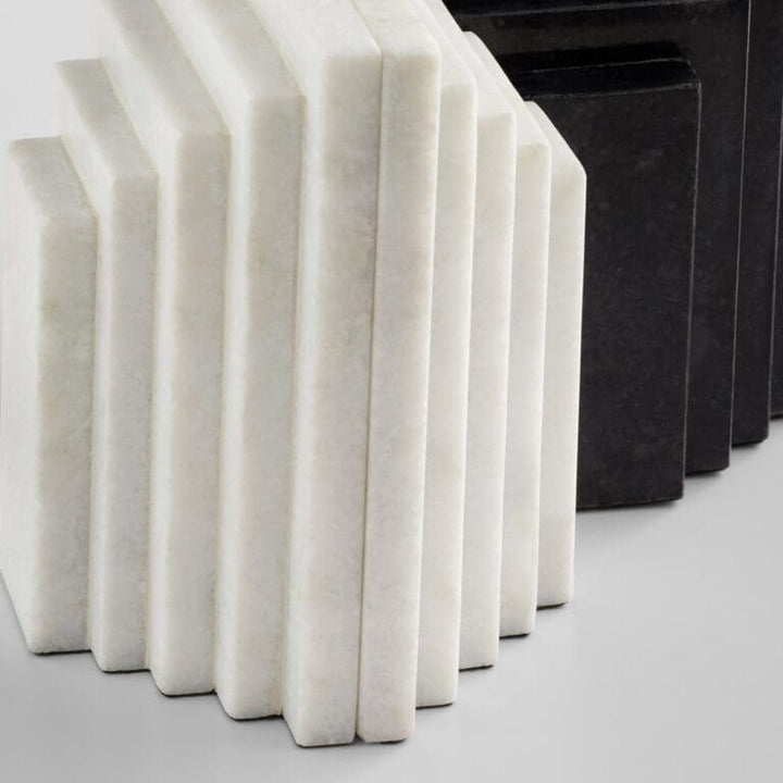 Epilogue Bookends Designed by J Kent Martin | White