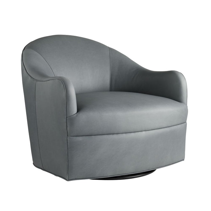 Delfino Chair Frost Linen Swivel