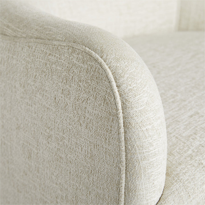 Close-up of a textured white fabric surface