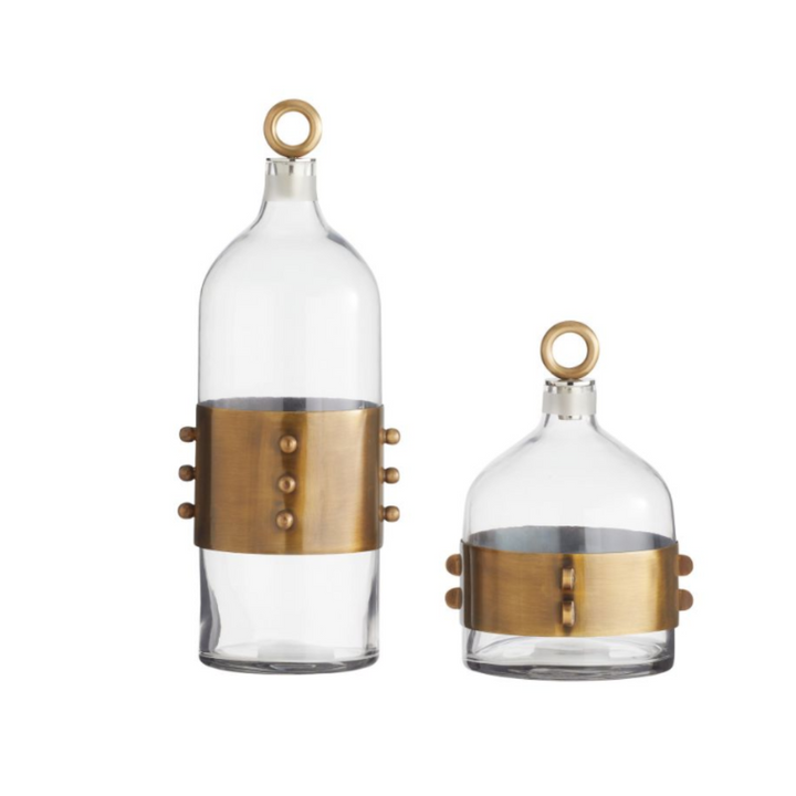 Hancock Decanters, Set of 2