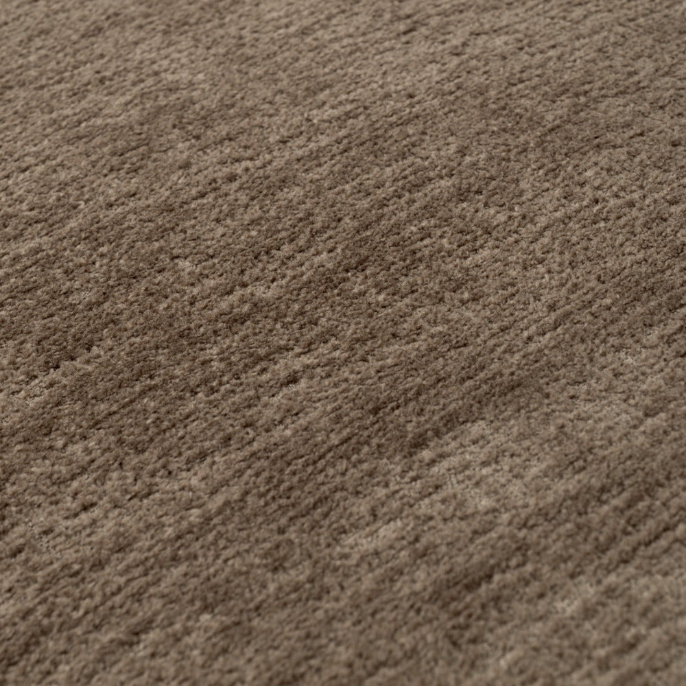 Close-up of brown textured fabric