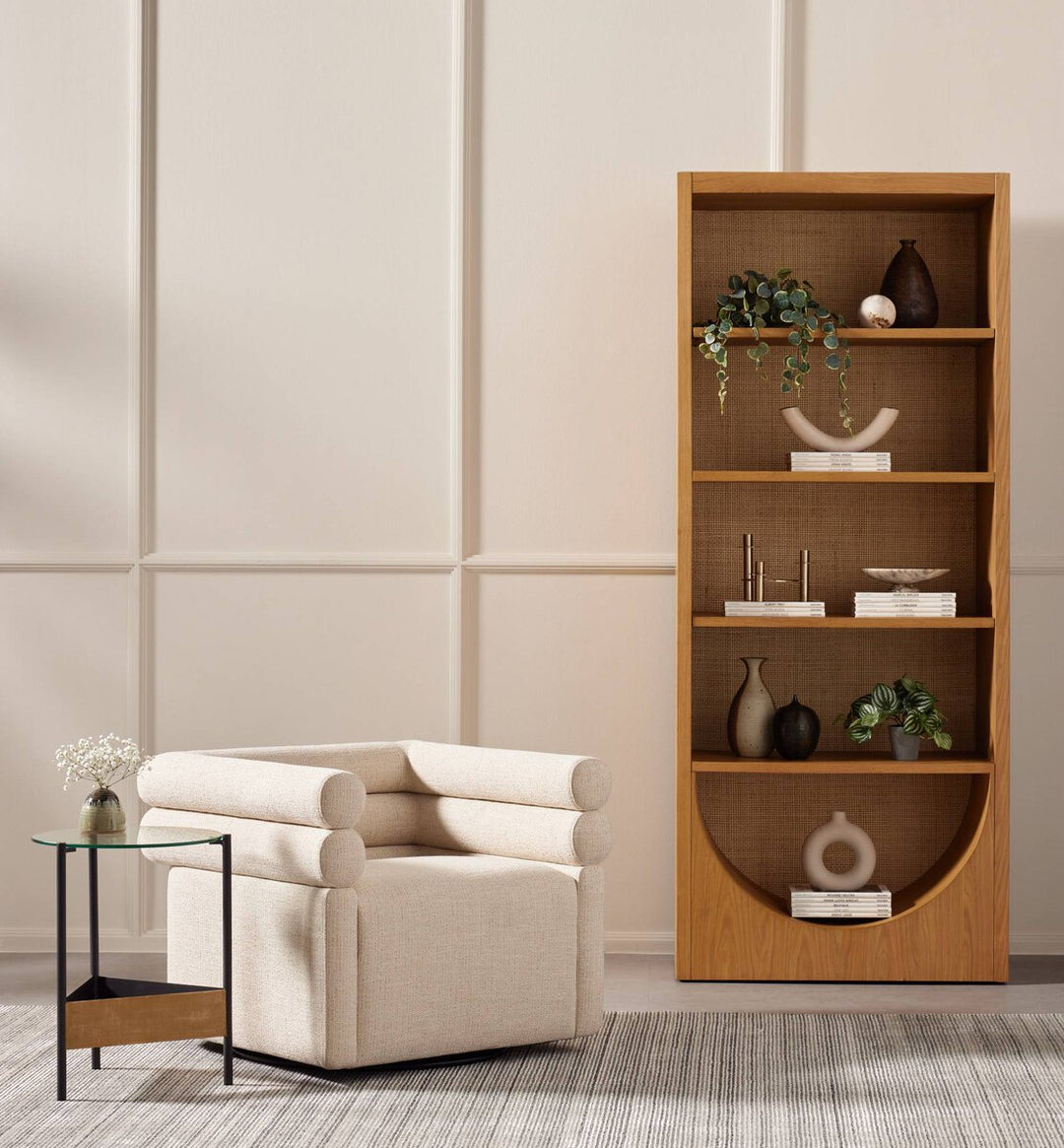 Evie Swivel Chair Hampton Cream