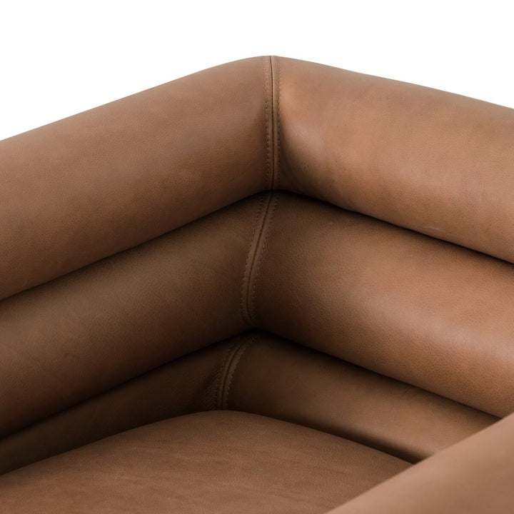 Evie Swivel Chair Palermo Cognac