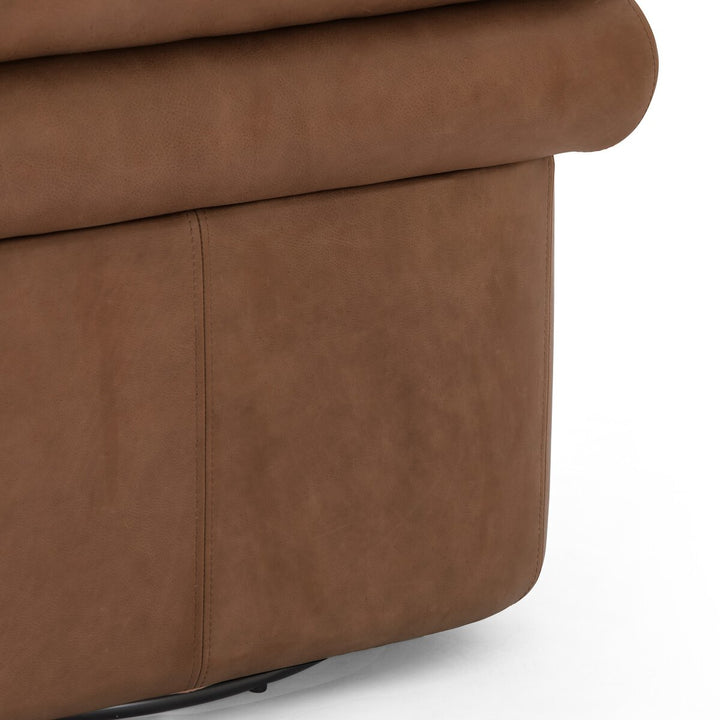 Evie Swivel Chair Palermo Cognac