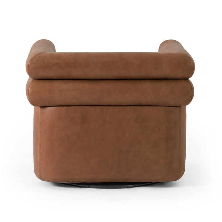 Evie Swivel Chair Palermo Cognac