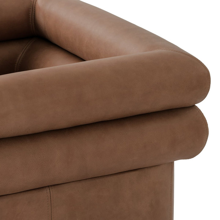Evie Swivel Chair Palermo Cognac