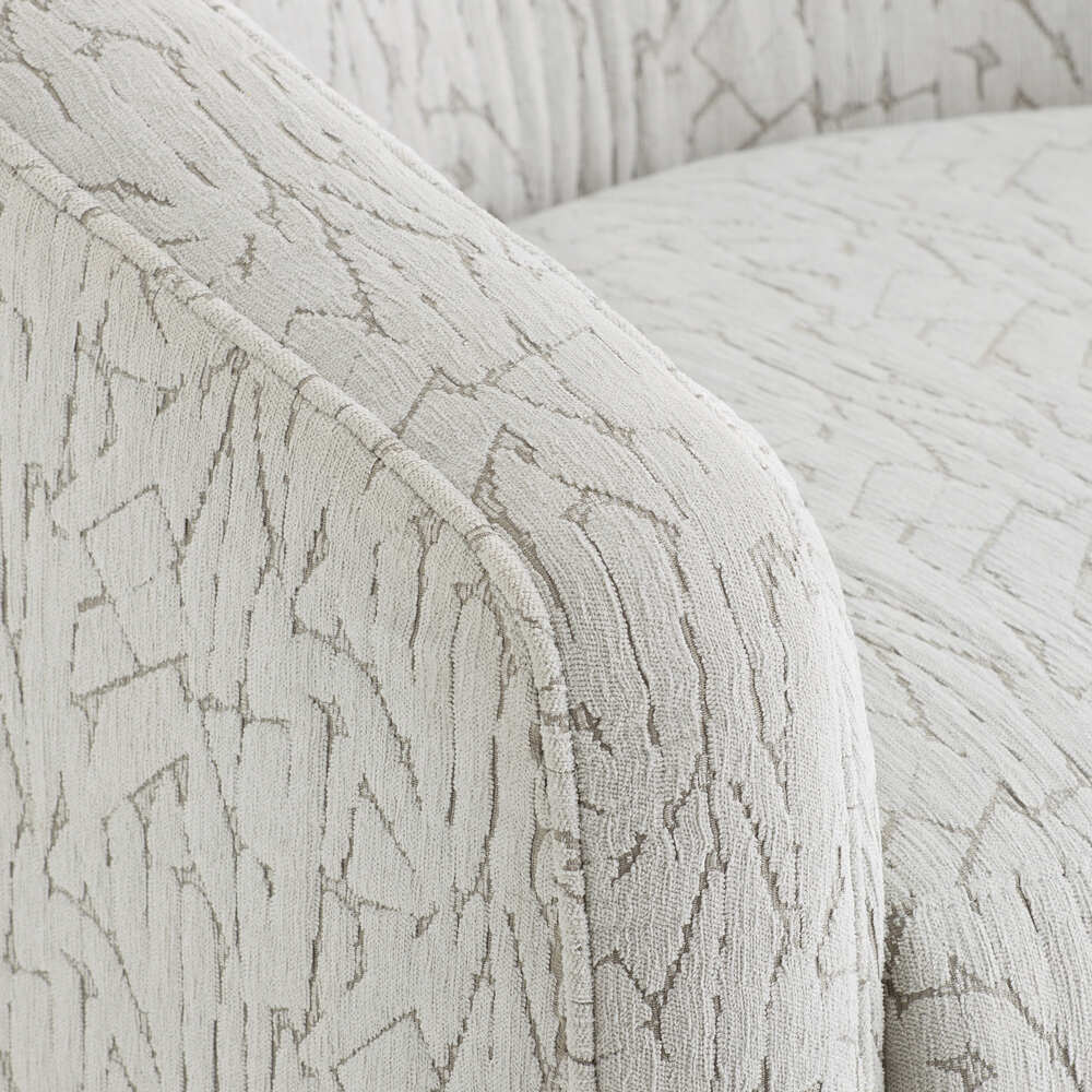 Close-up of textured chair with a subtle pattern