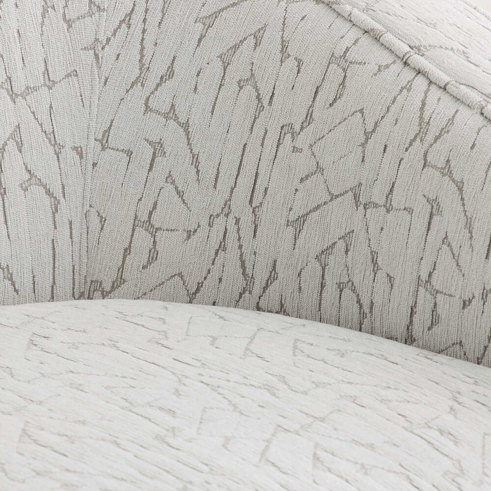 Close-up of a textured gray fabric surface