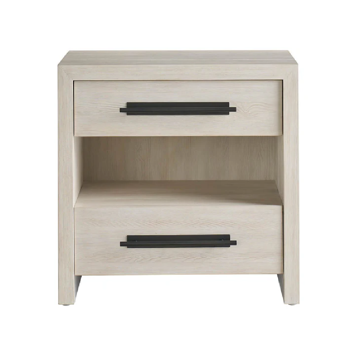 Dwell River Rock Two Drawer Nightstand