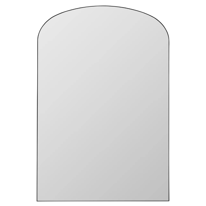 Franco Black Floor Mirror