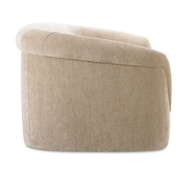 Beige sofa on a white background