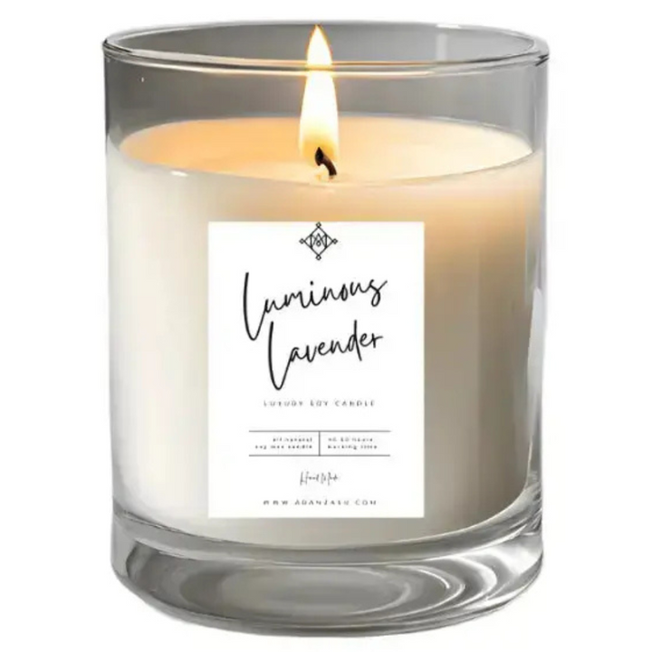 Scented Candle in Glass Jar