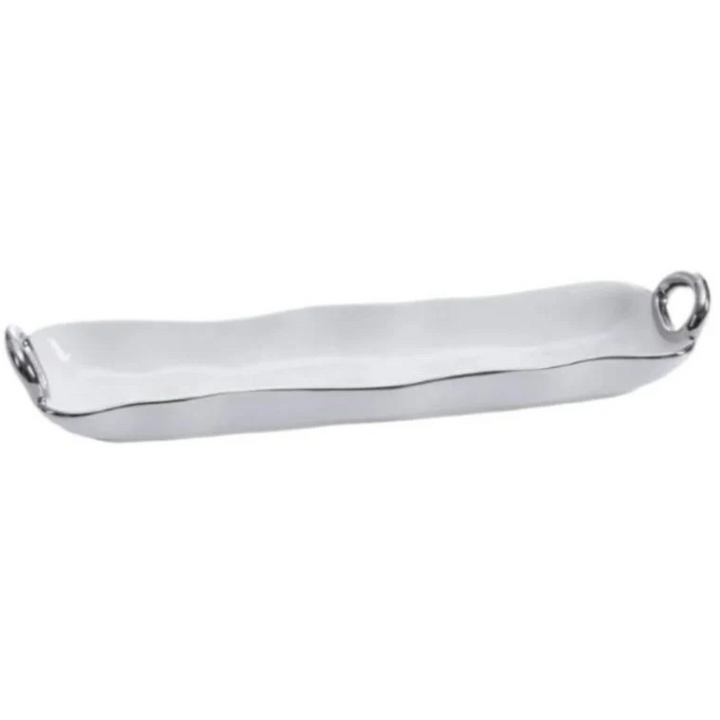 White Long Tray