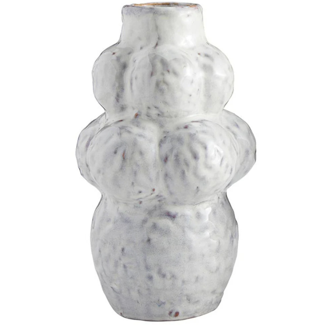 White Bubble Vase