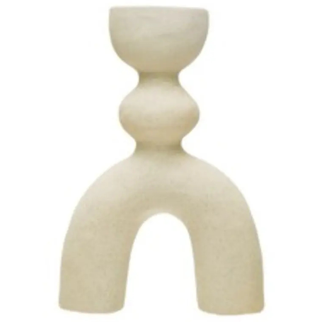 Sculpture Arched Stonewarer Vase