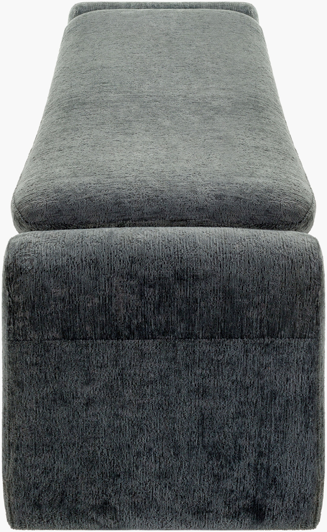 Cascadia Bench profile view showing attached cushion