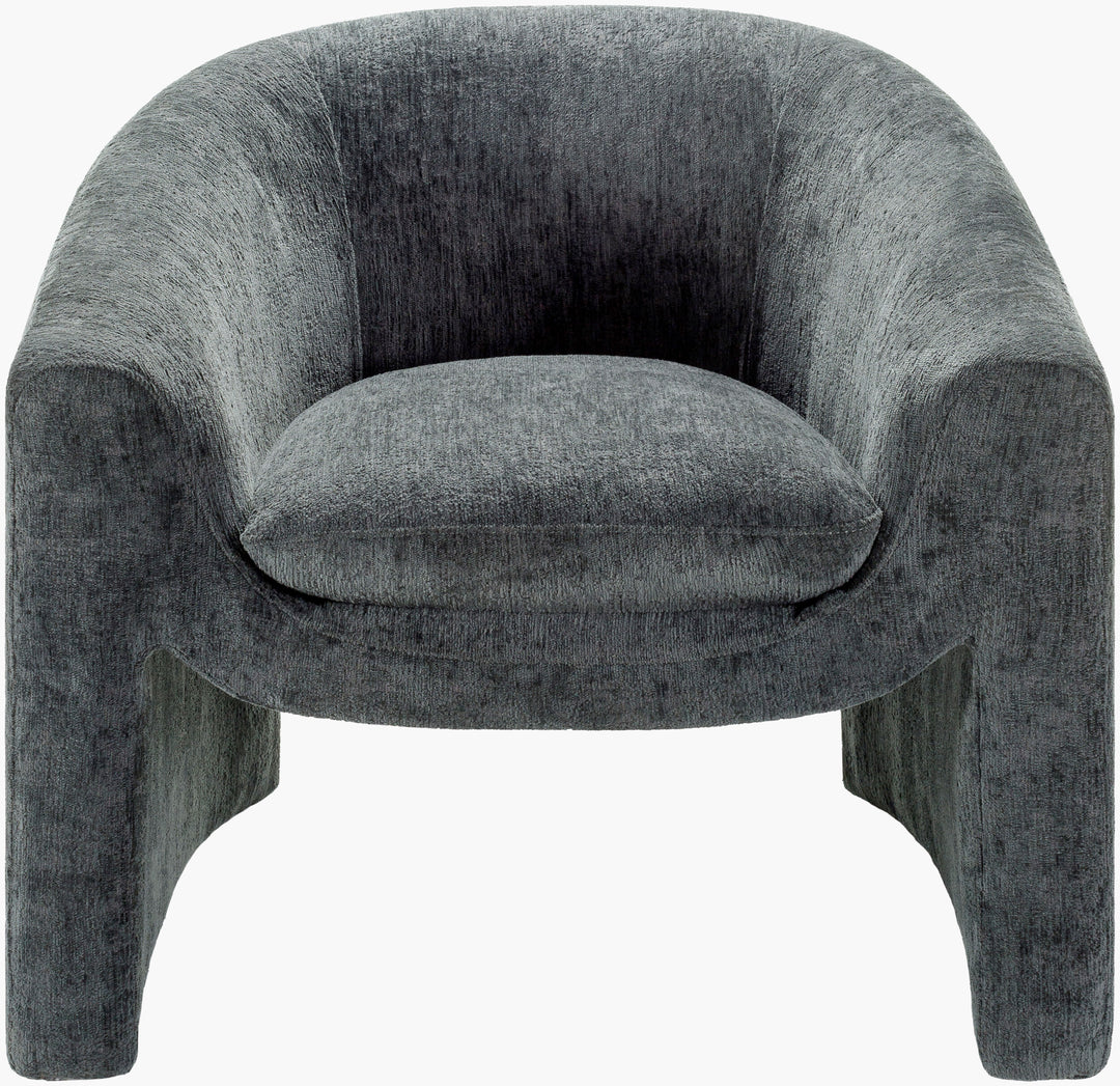 Cascadia Accent Chair front view in teal