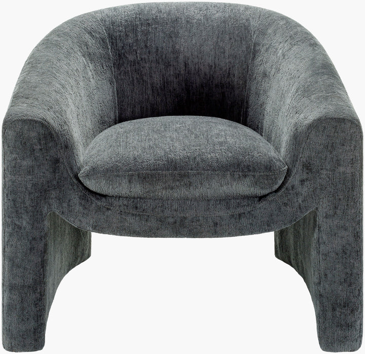 Cascadia Accent Chair front view in teal