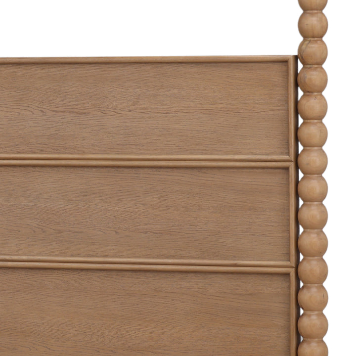 Marcellina Bed headboard detail