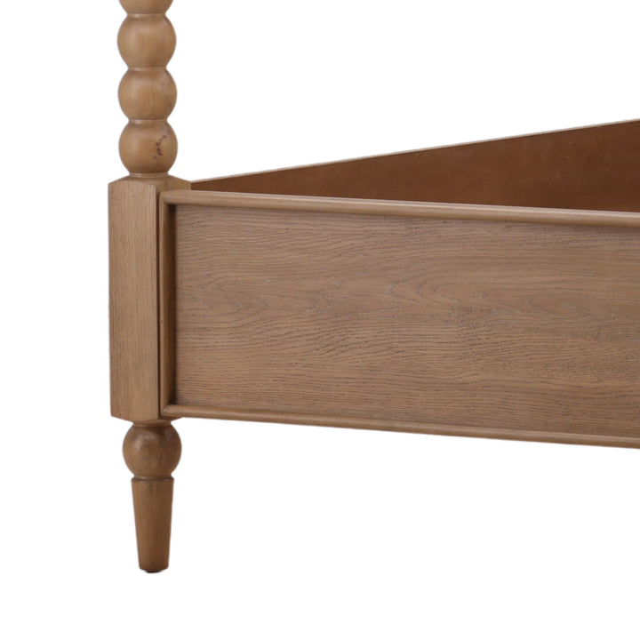 Marcellina Bed wood detail