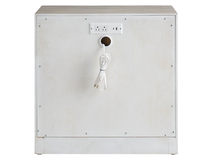 Dwell River Rock Two Drawer Nightstand
