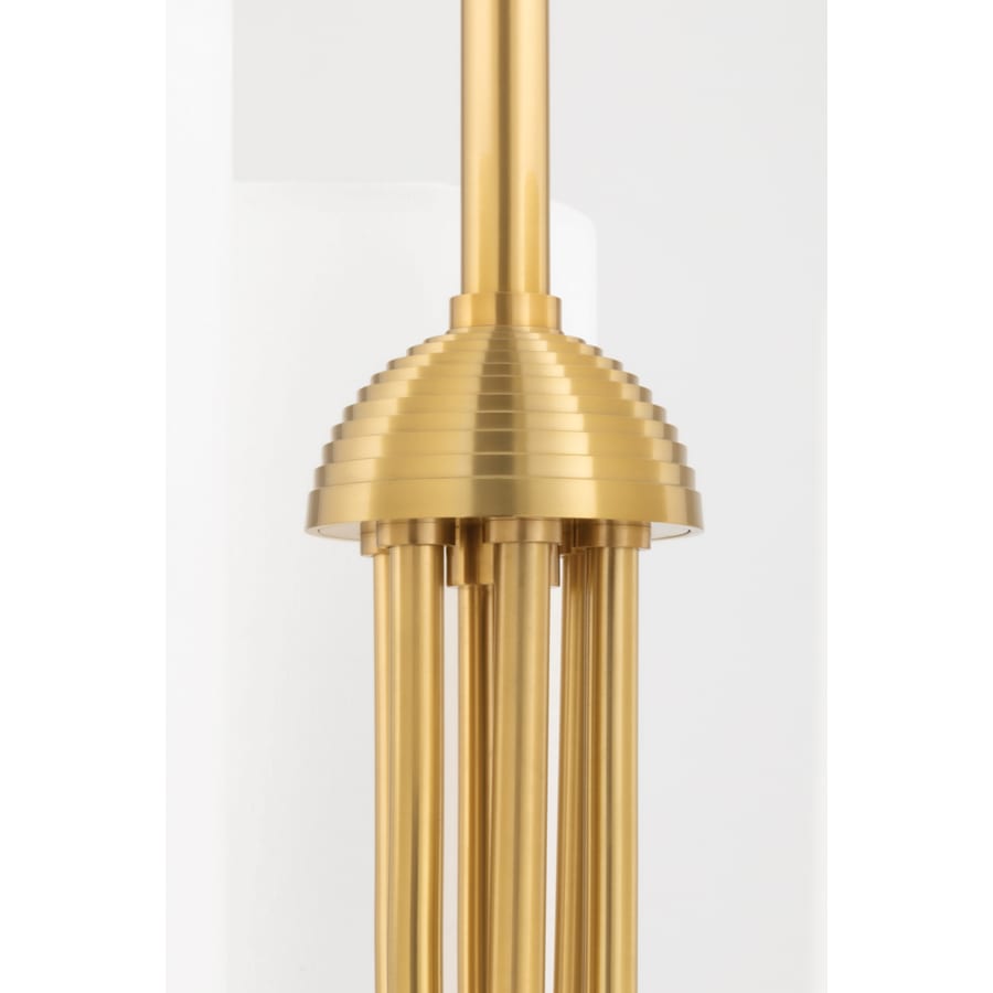 Hudson Valley Lighting Harlem 6 Light Pillar Candle Chandelier