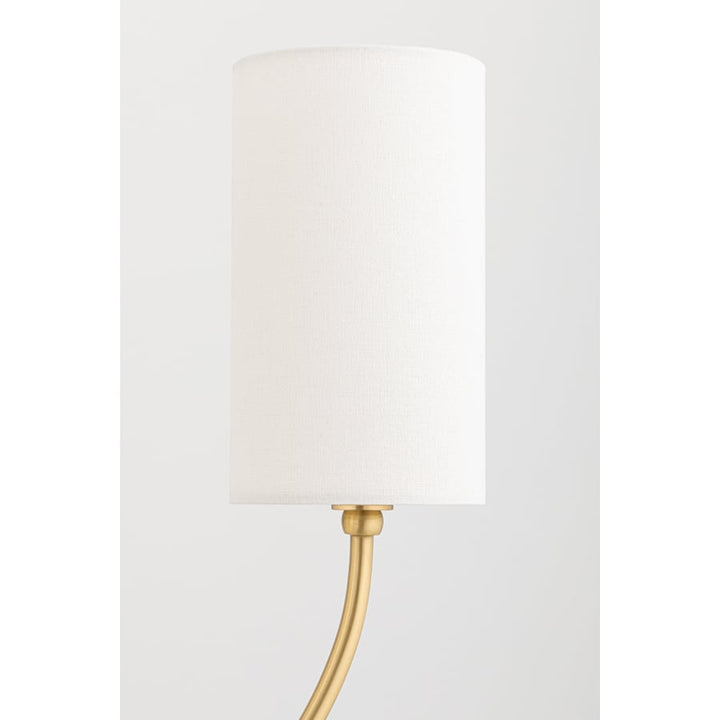 Hudson Valley Lighting Harlem 6 Light Pillar Candle Chandelier