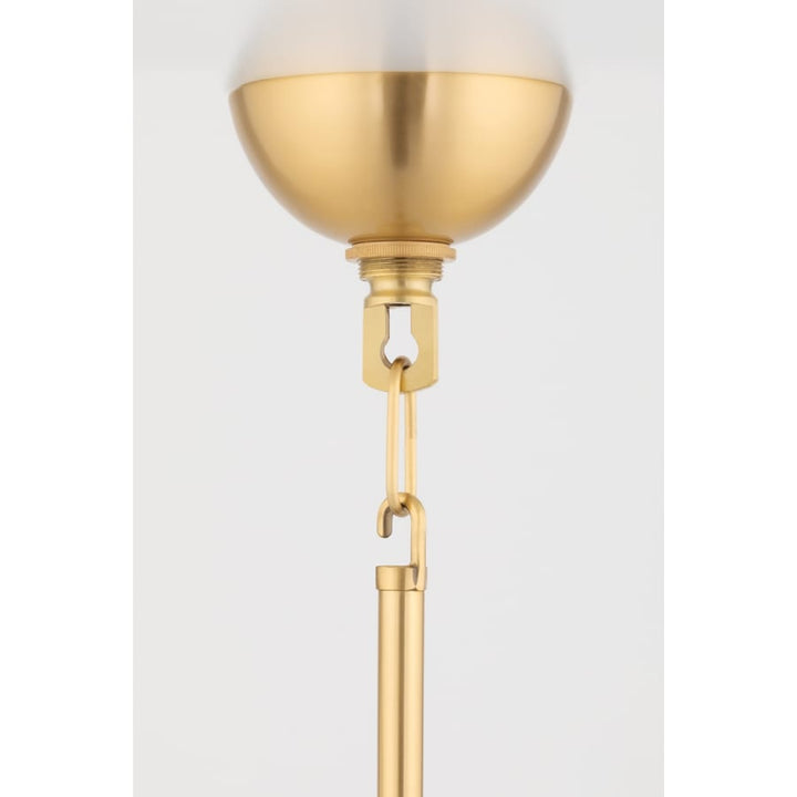 Hudson Valley Lighting Harlem 6 Light Pillar Candle Chandelier