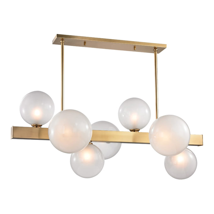 Hinsdale 7 Light 21" Wide Linear Chandelier- Hudson Valley Lighting - ARANZASU