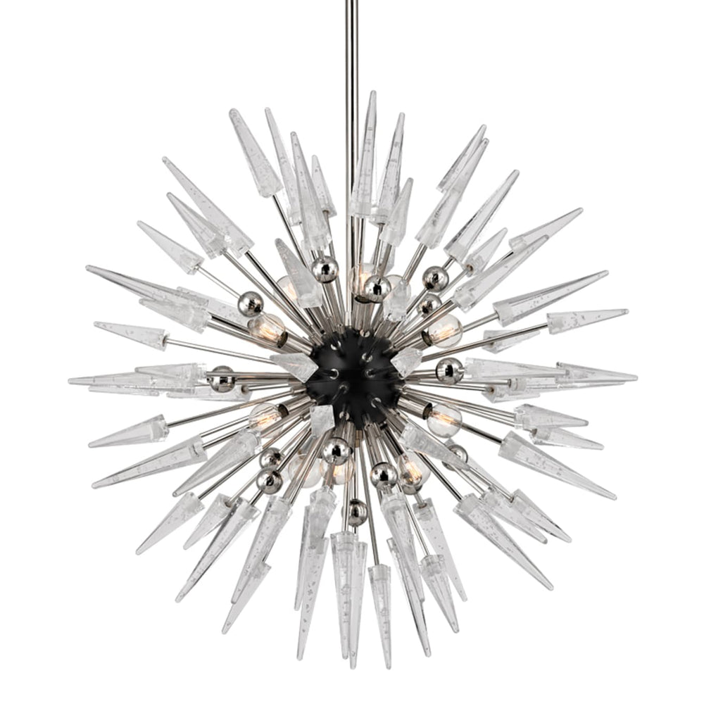 Sparta 12 Light 32" Wide Sputnik Chandelier - ARANZASU