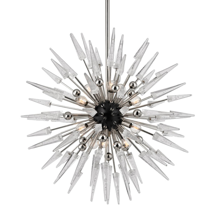Sparta 12 Light 32" Wide Sputnik Chandelier - ARANZASU