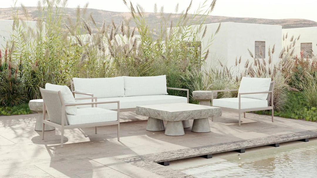 Madeira | 3 Seat Sofa - Ivory