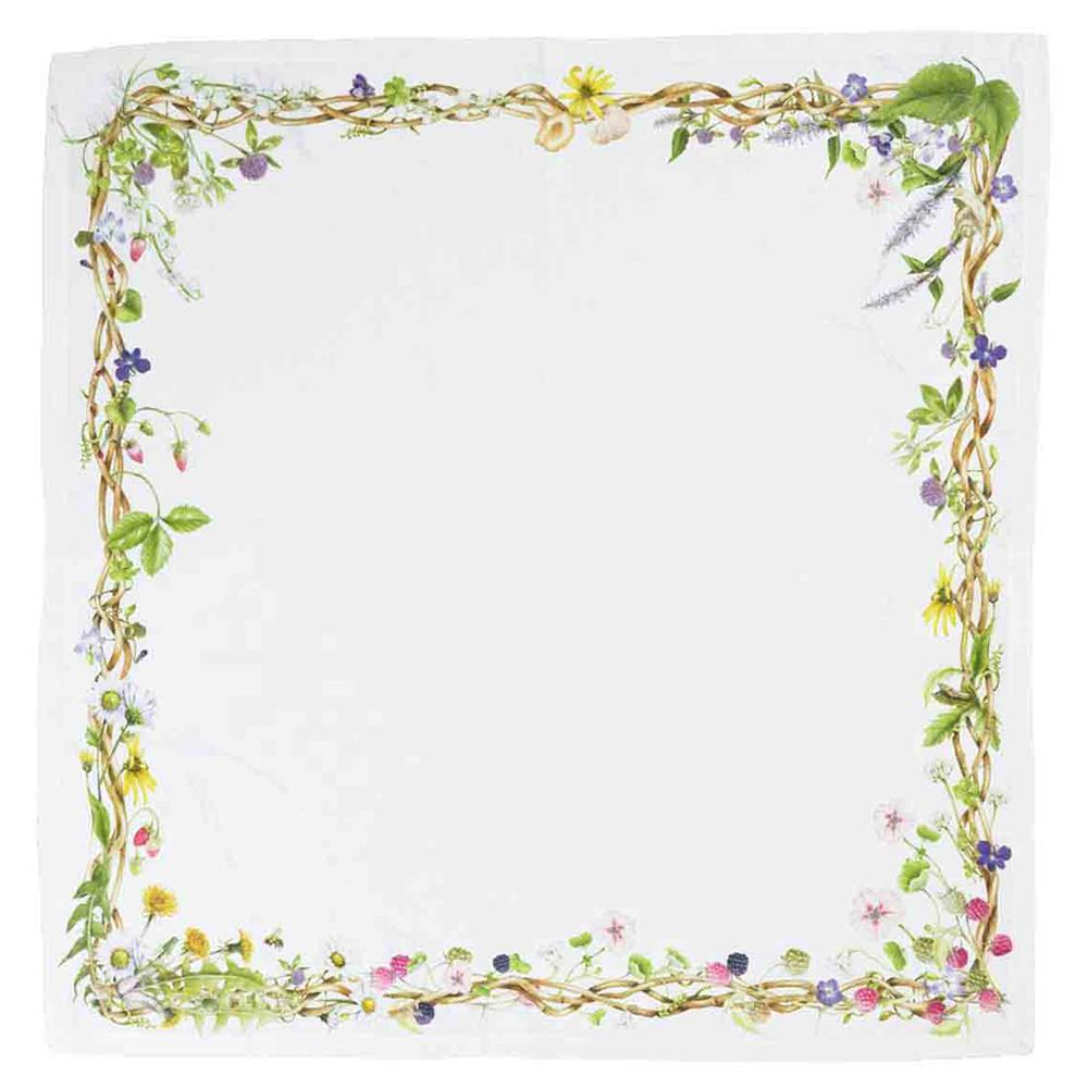 Juliska Meadow Walk French Country White Linen Napkin
