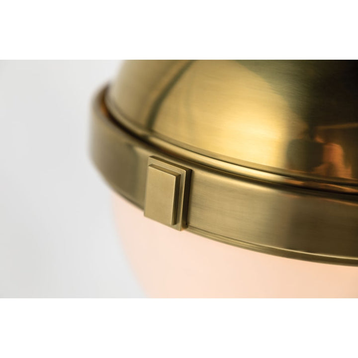 lambert single light 13" wide pendant